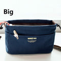 Canvas Purse Organizer with Compartment and Pockets
