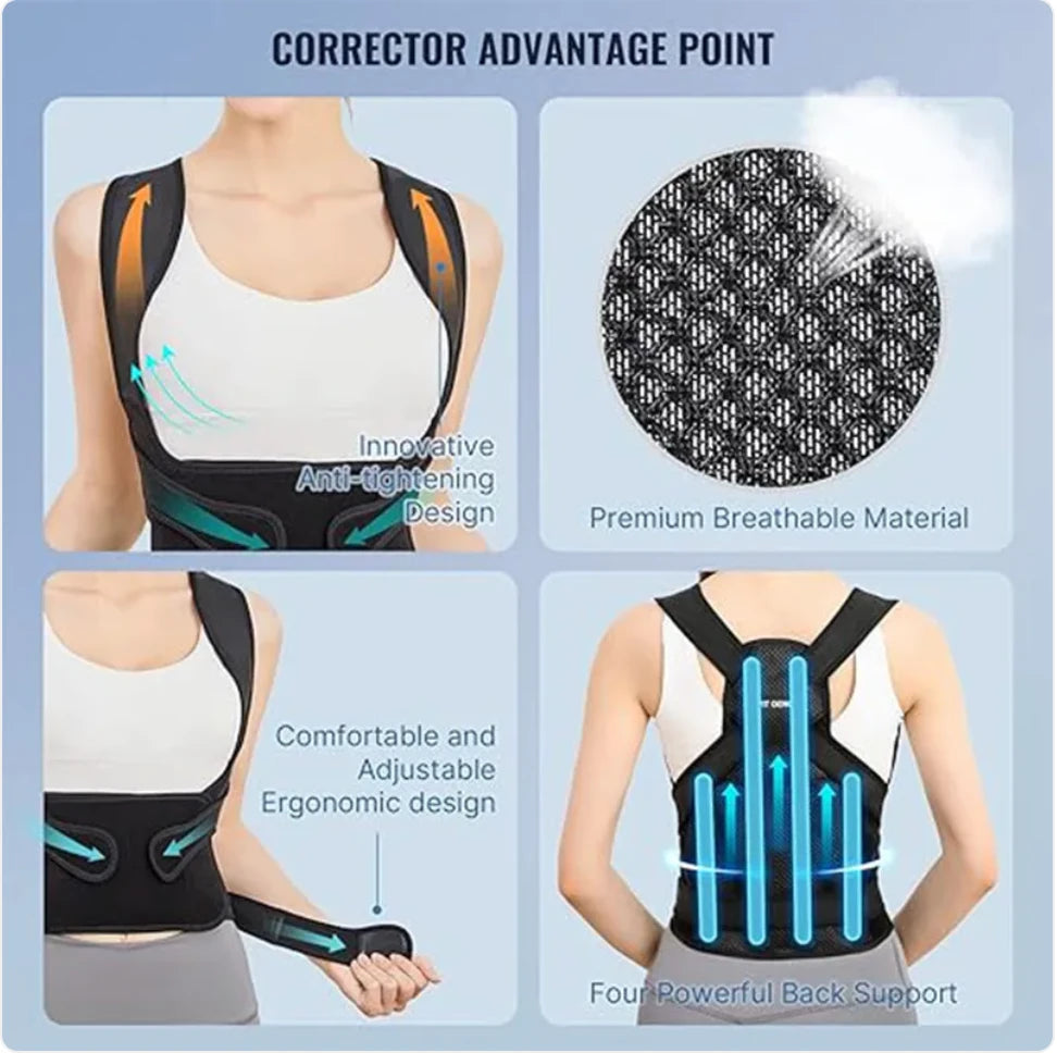 OrthoAlign™ Posture Corrector Back Support Belt