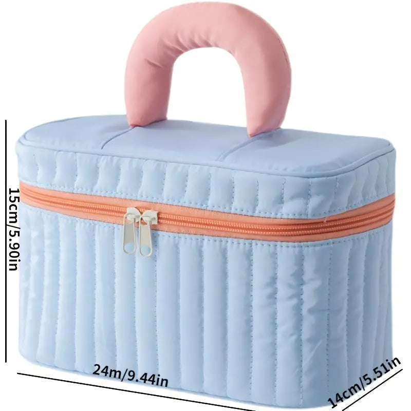 Portable Travel Makeup and Toiletry Organizer Bag