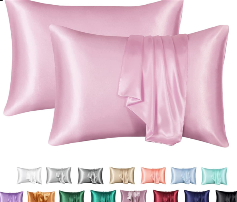 Silk Solid Color Satin Envelope Pillowcase