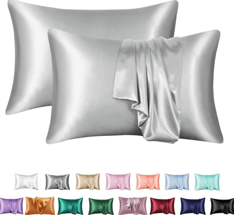 Silk Solid Color Satin Envelope Pillowcase