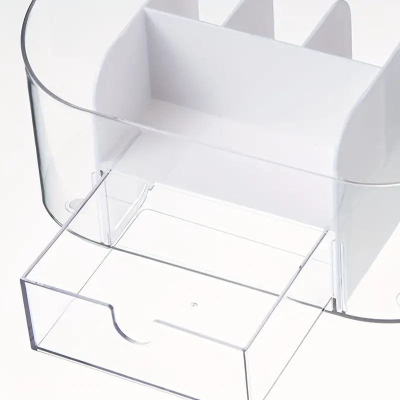 Makeup Organizer and Brush Holder for Vanity or Countertop