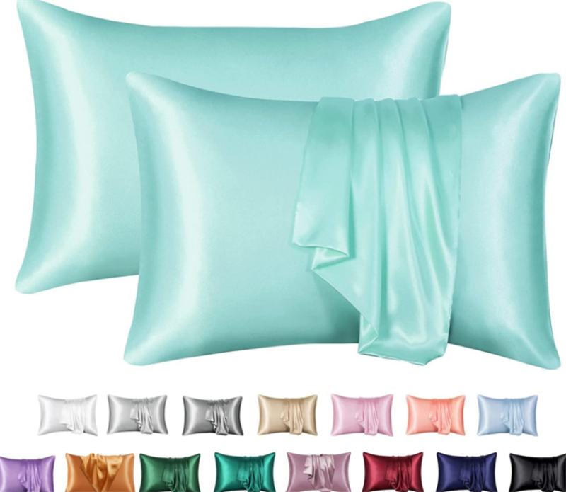 Silk Solid Color Satin Envelope Pillowcase