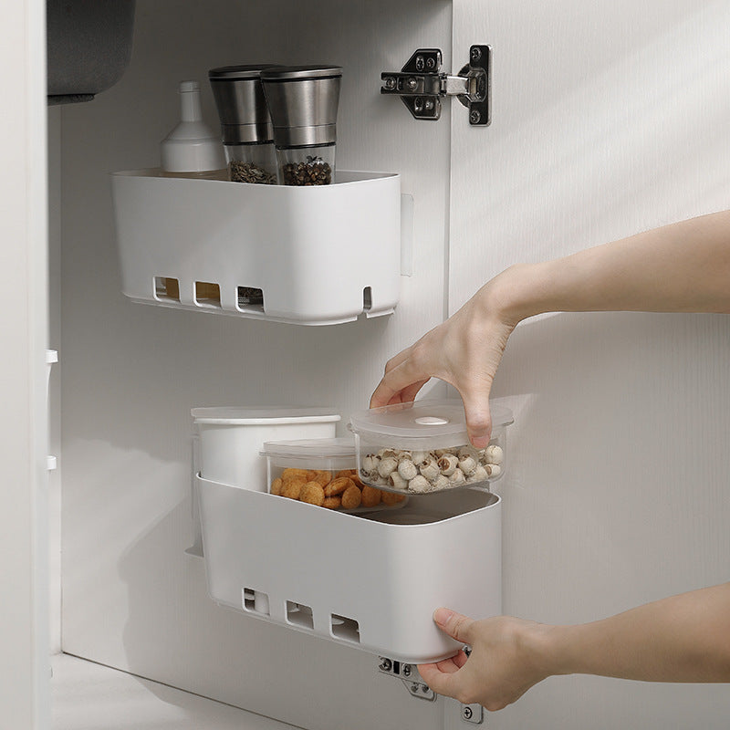 Telescopic Multi-Functional Kitchen Drawer Storage Rack