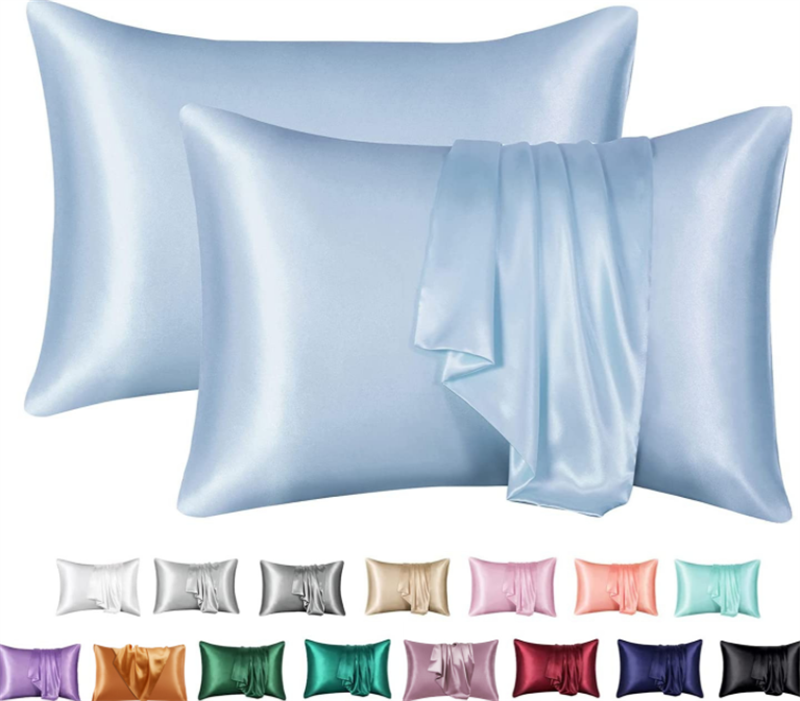 Silk Solid Color Satin Envelope Pillowcase