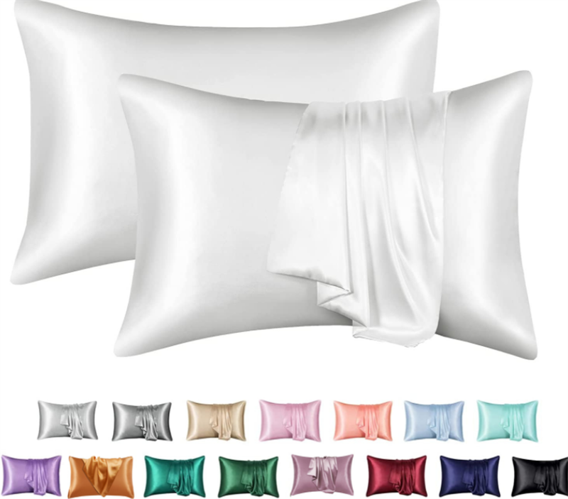 Silk Solid Color Satin Envelope Pillowcase