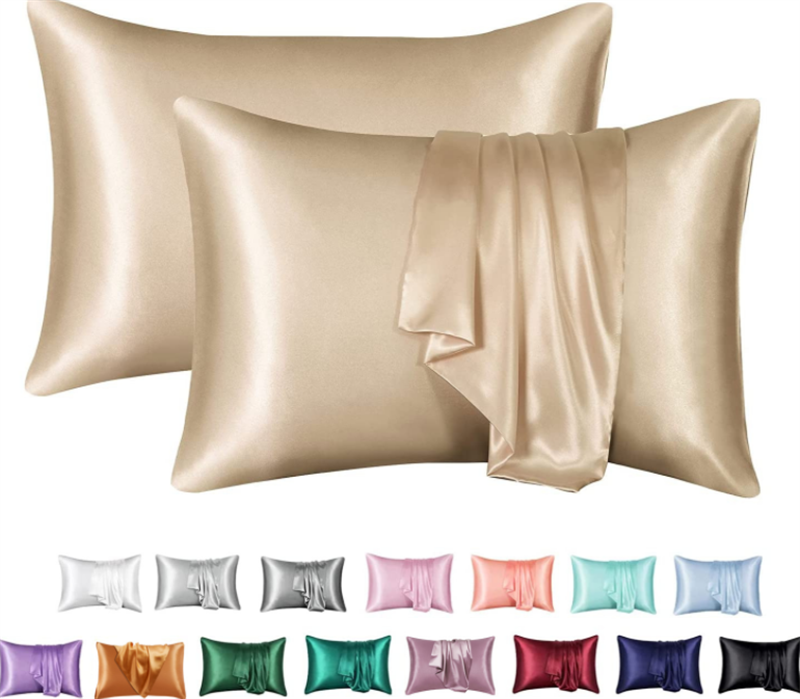 Silk Solid Color Satin Envelope Pillowcase