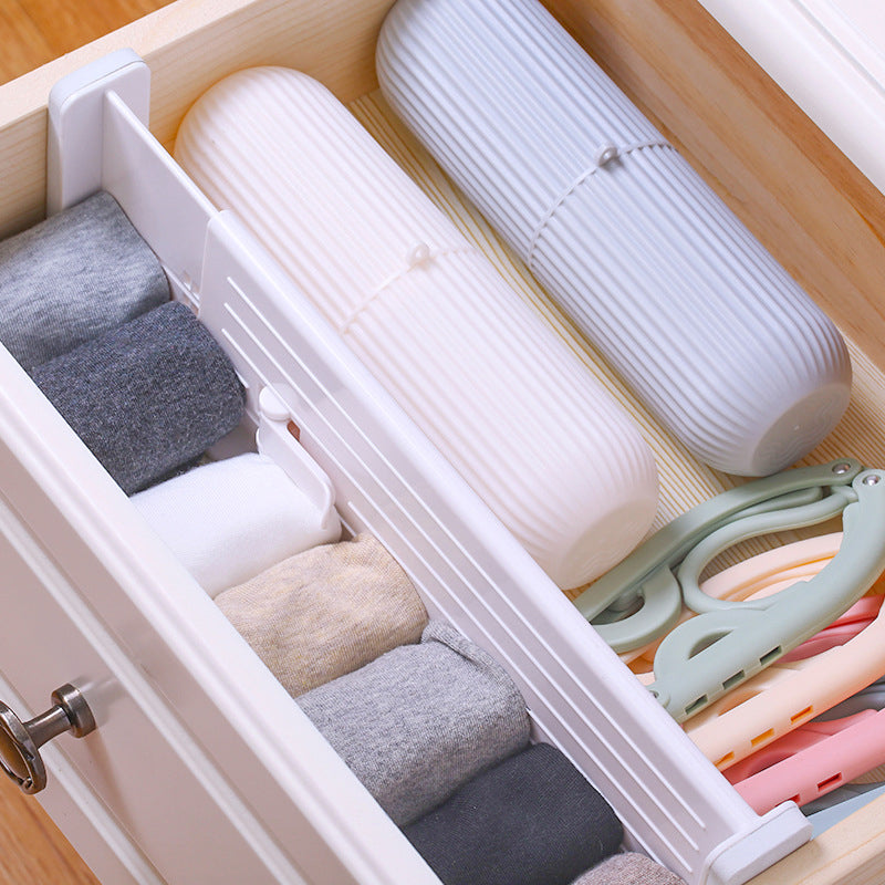 Telescopic Adjustable Plastic Drawer Divider for Storage